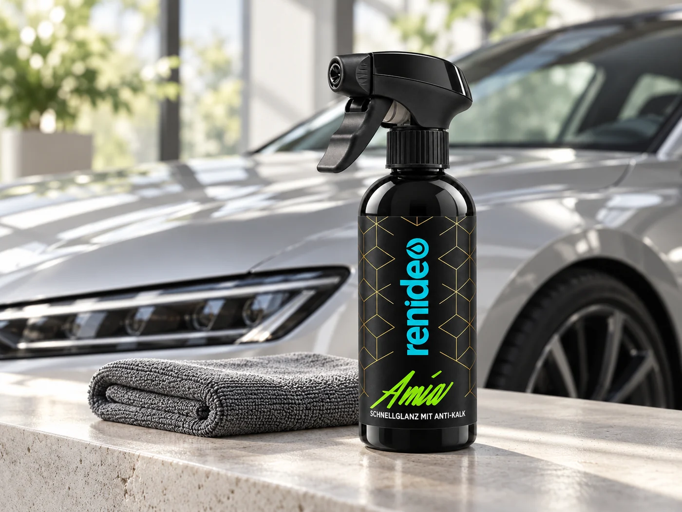 Inszenierte Produktszene: Amia