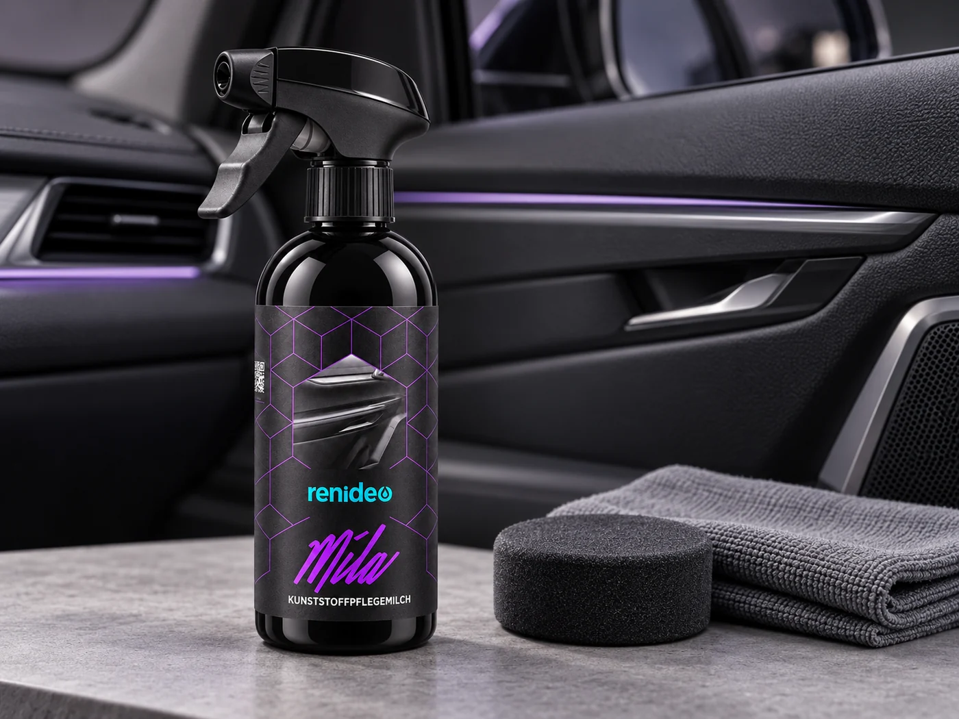 KI-inszenierte Produktszene