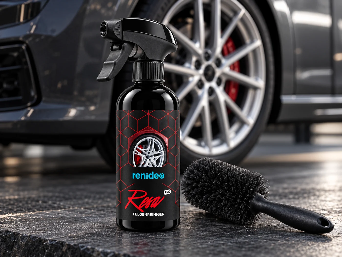 Inszenierte Produktszene: Resa