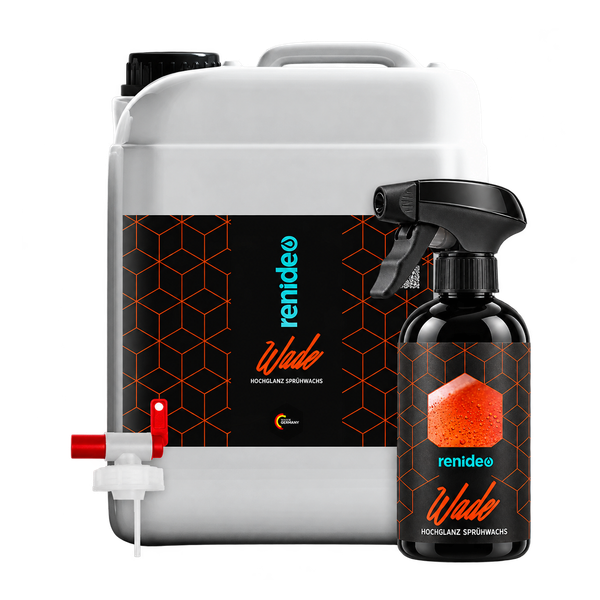 Wade – Hochglanz Sprühwachs, 10 l