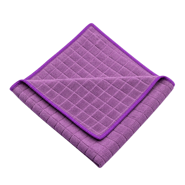 Purple – Microfaser Gittertuch, 40 × 40 cm