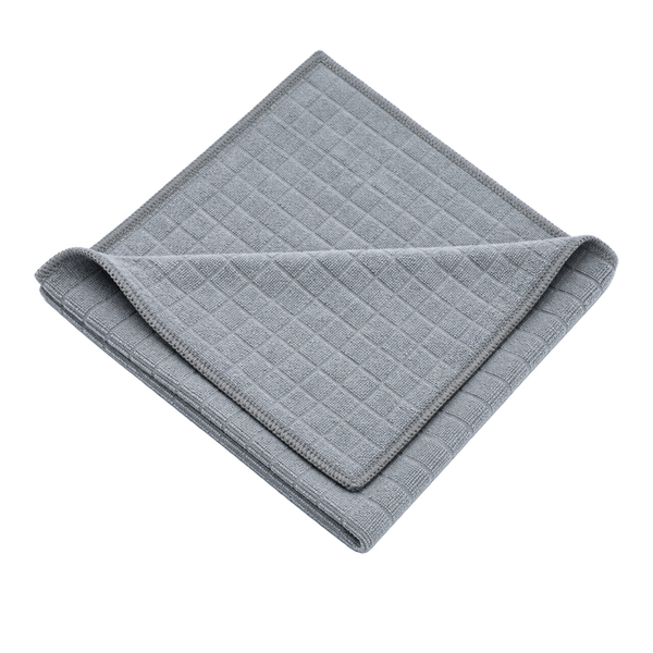 Grey – Microfaser Gittertuch, 40 × 40 cm