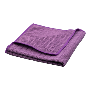 Microfaser Gittertuch – purple (40x40cm)